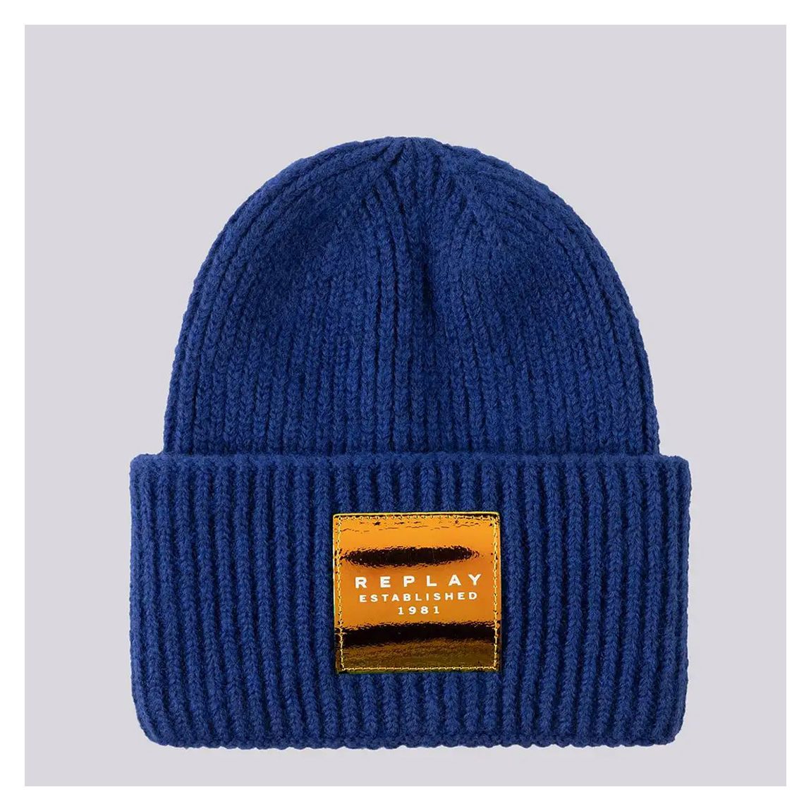 Royal Blue Patch Logo Beanie main product photo