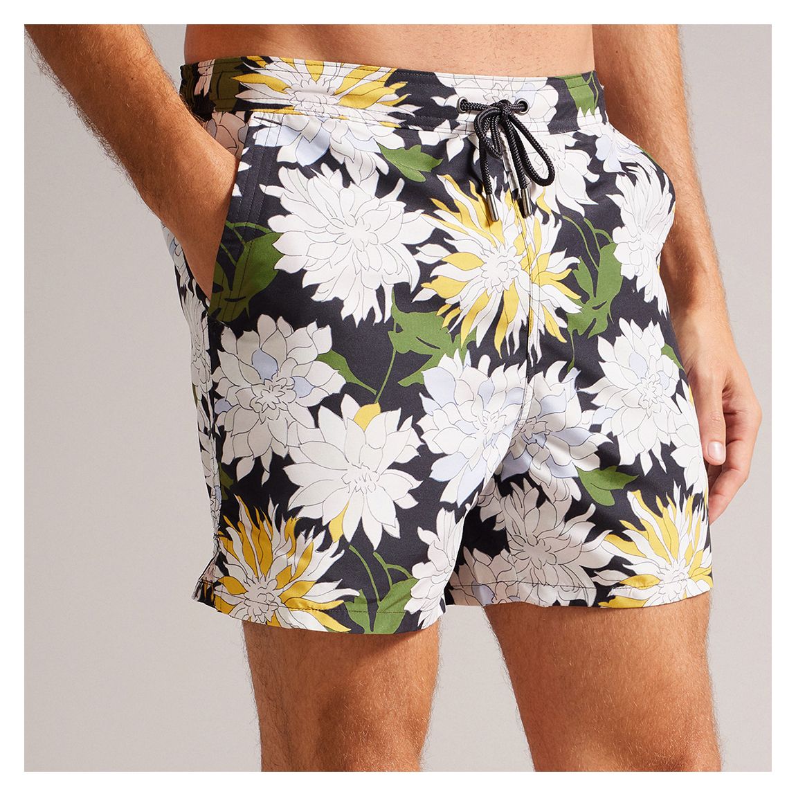 Multi Floral Printed Swimshort main product photo