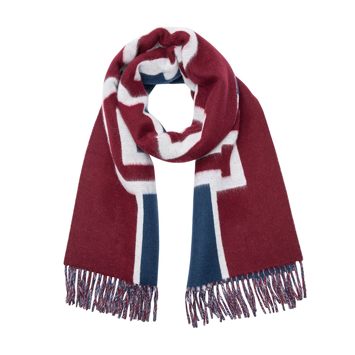 Navy Multi Coach Varsity Muffler main product photo