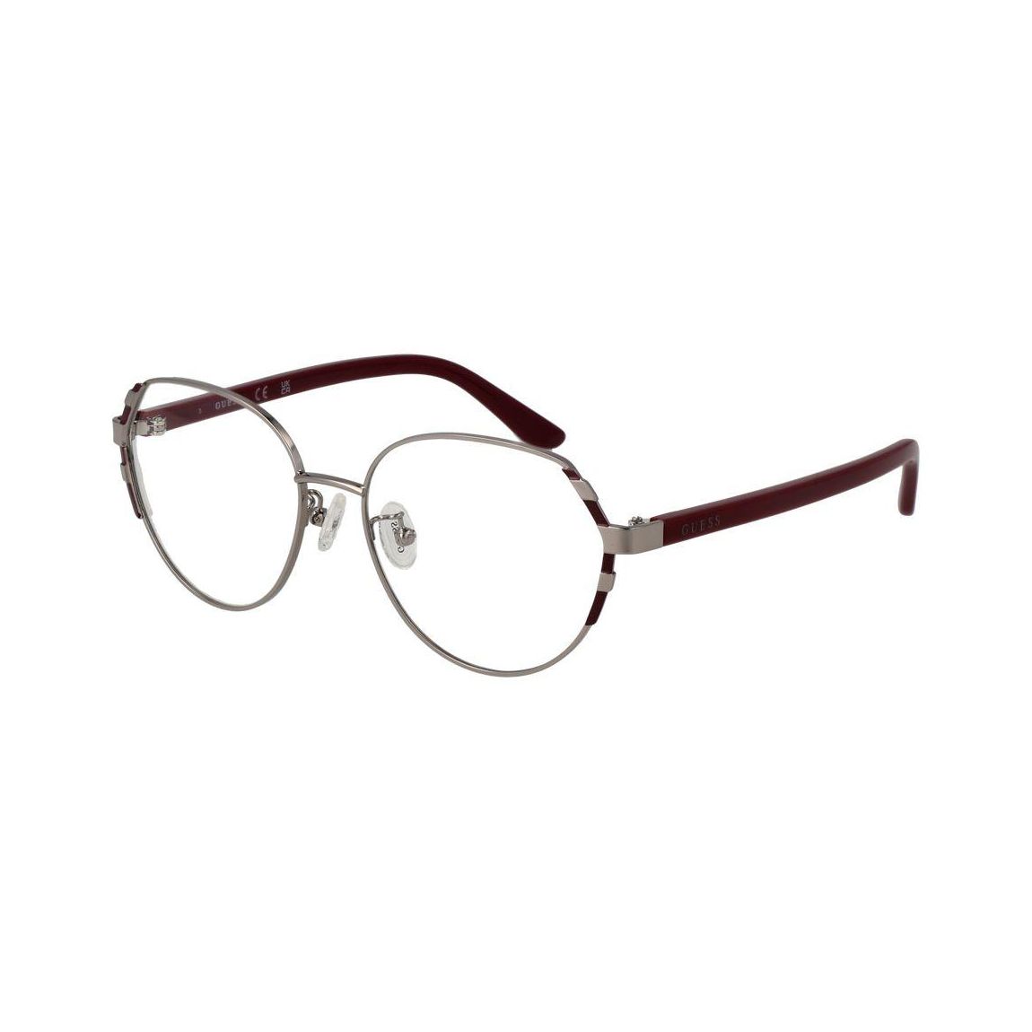 Full-Rim Round Optical Frames with Metal Frame and Plastic Lenses main product photo