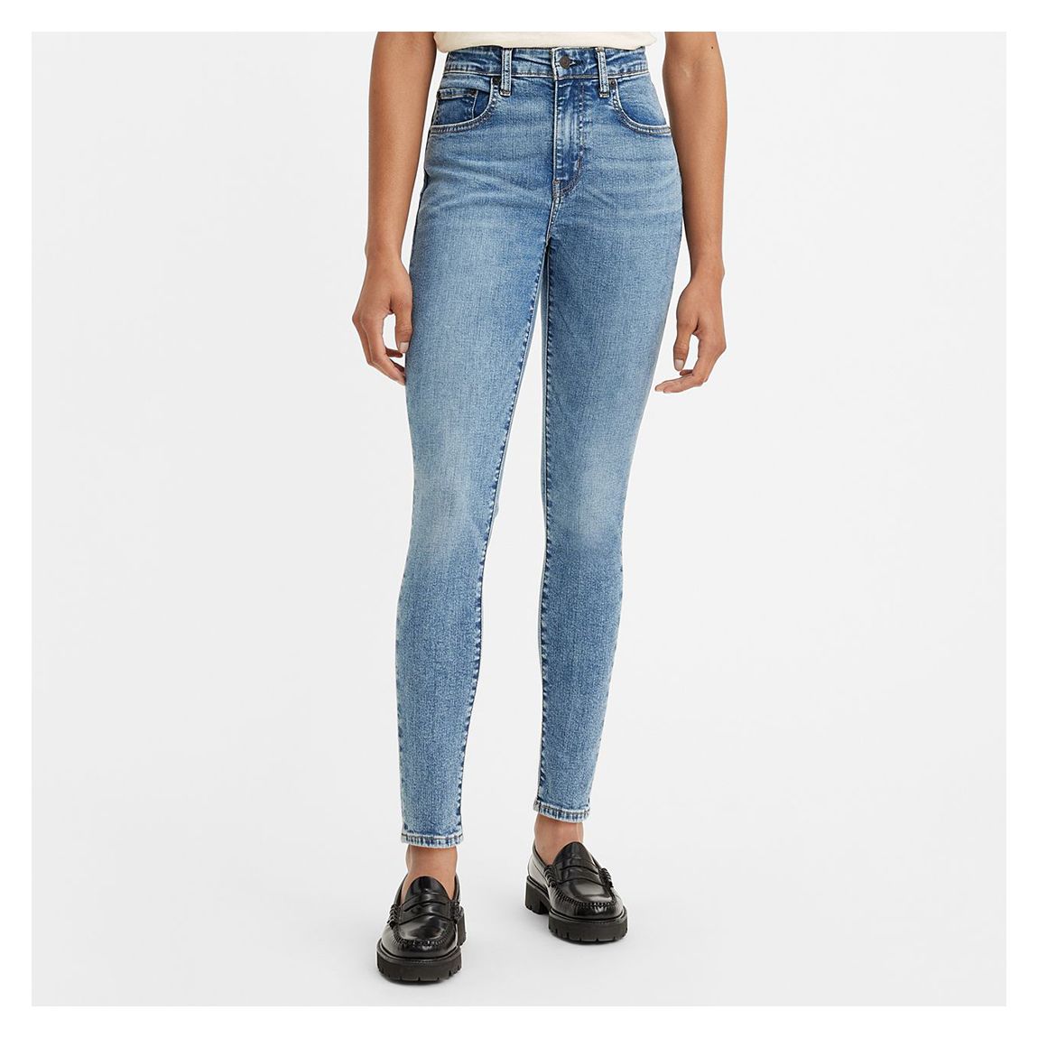 Light Wash 721™ Skinny Stretch Jeans main product photo