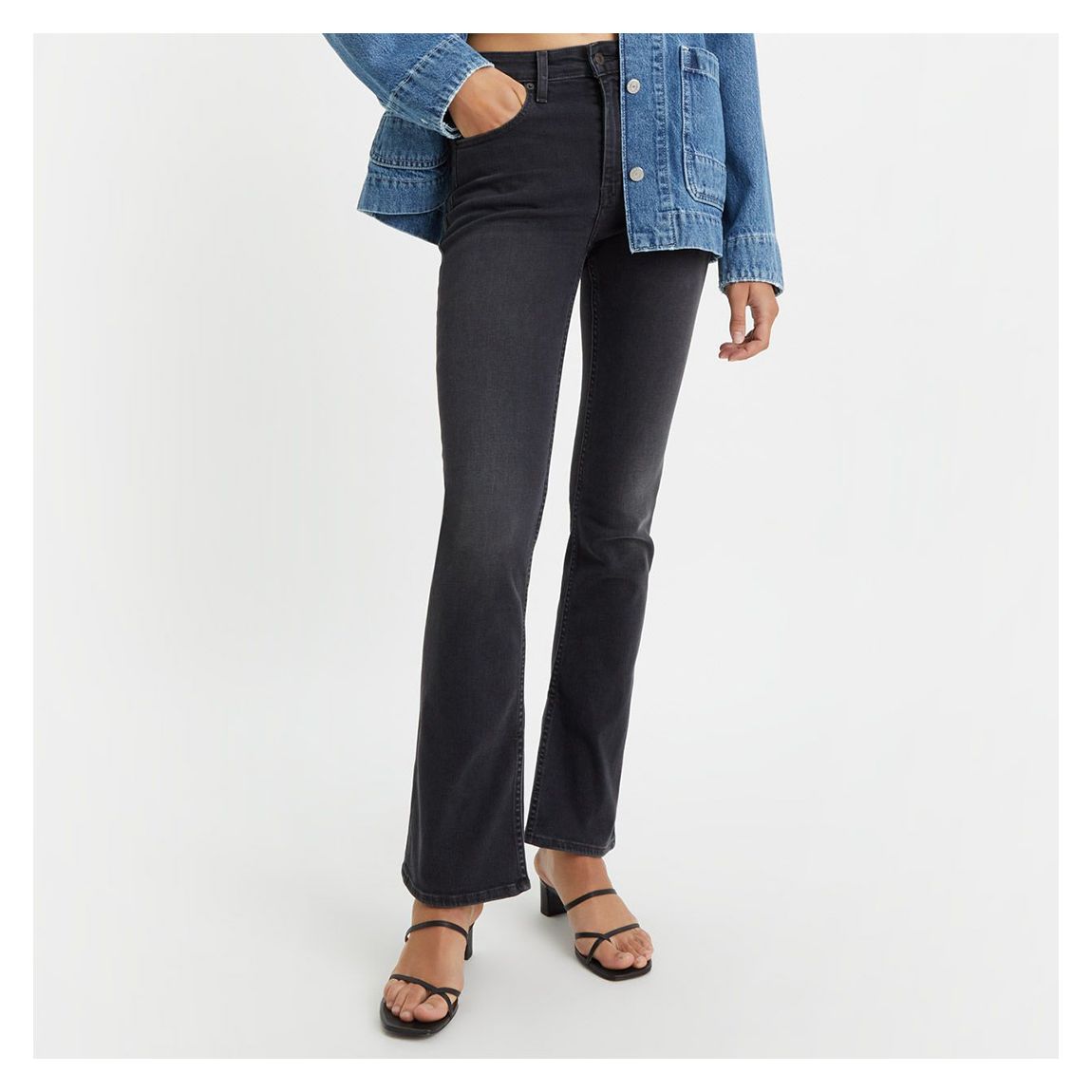 Washed Black 725™ Bootcut Stretch Jeans main product photo