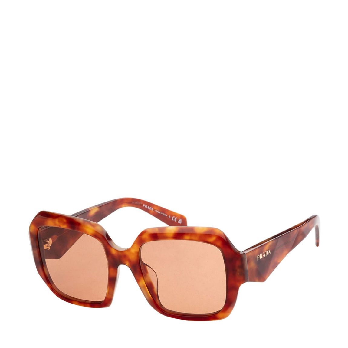 Women's Brown Prada Sunglasses 54mm main product photo