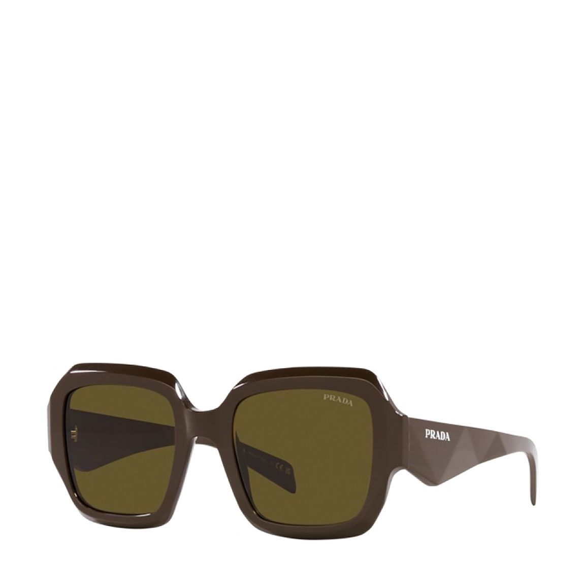 Women's Brown Prada Sunglasses 53mm main product photo