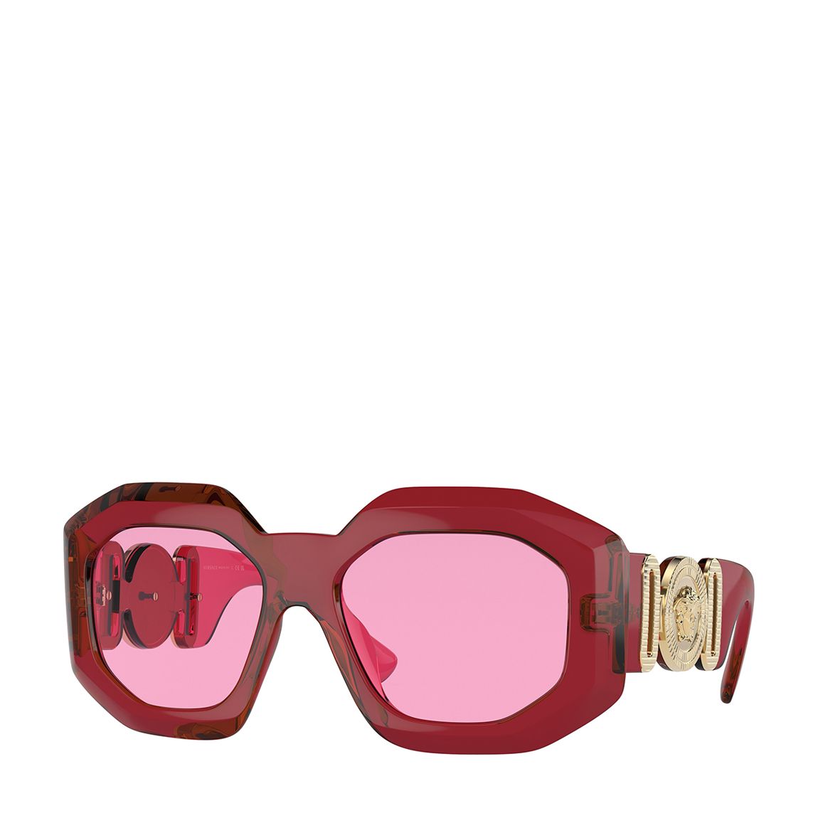 Women's Red Versace Sunglasses 58mm main product photo