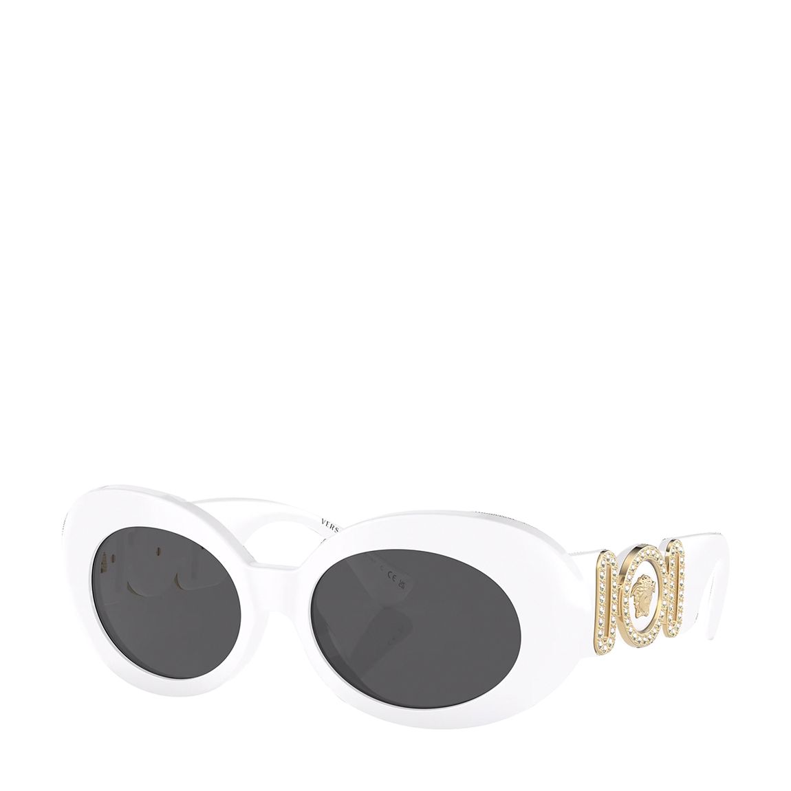 Women's White Versace Sunglasses 54mm main product photo