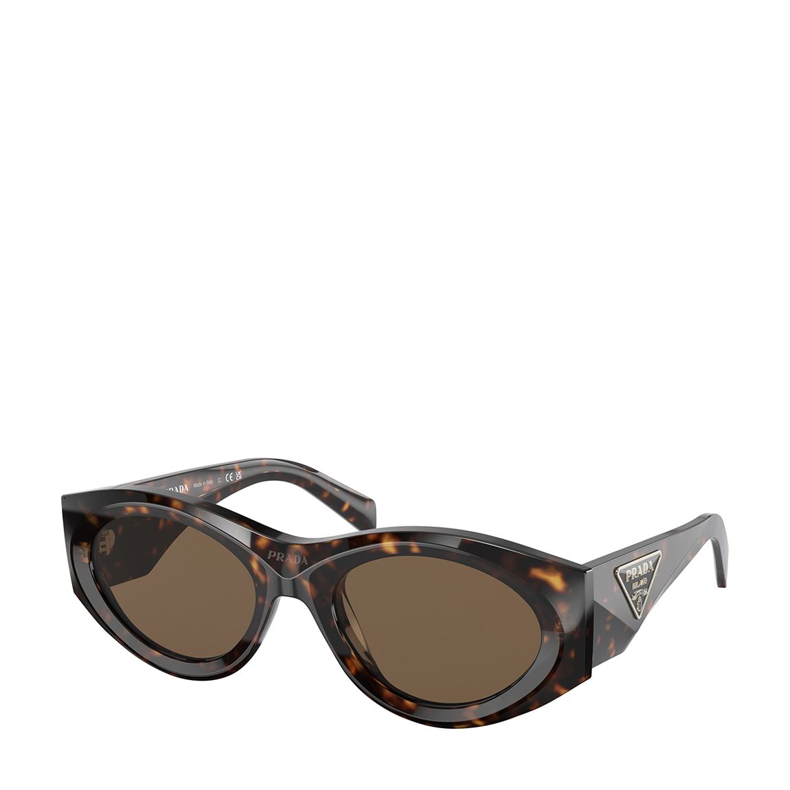 Women's Brown Prada Sunglasses 53mm main product photo