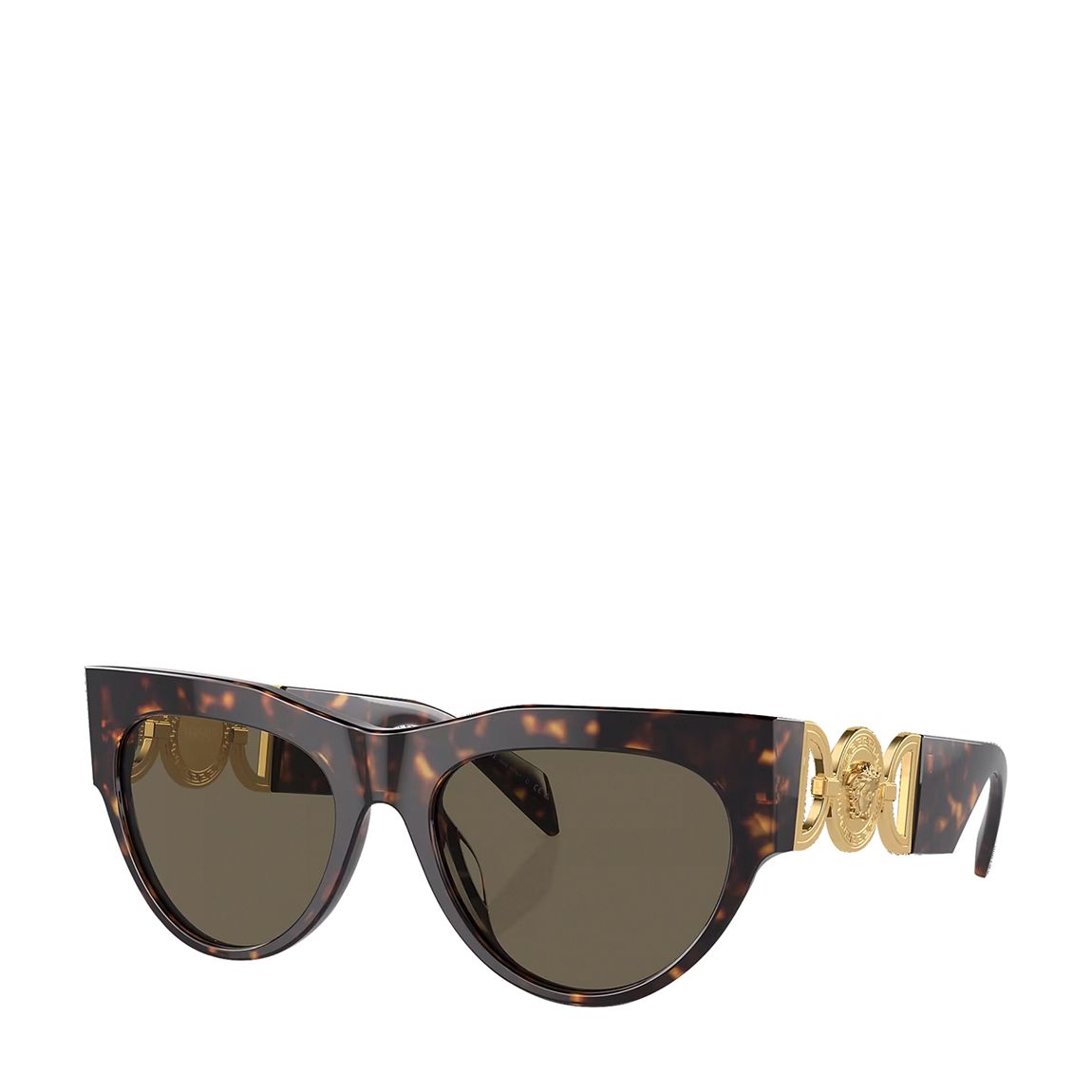Women's Brown Versace Sunglasses 56mm main product photo