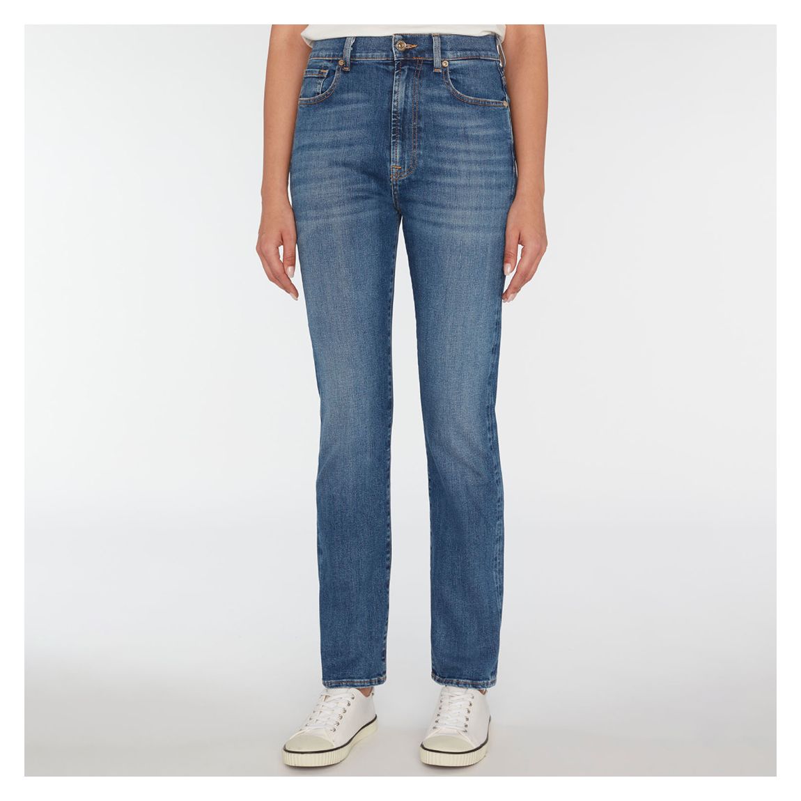 Light Blue Slim Stretch Jeans main product photo