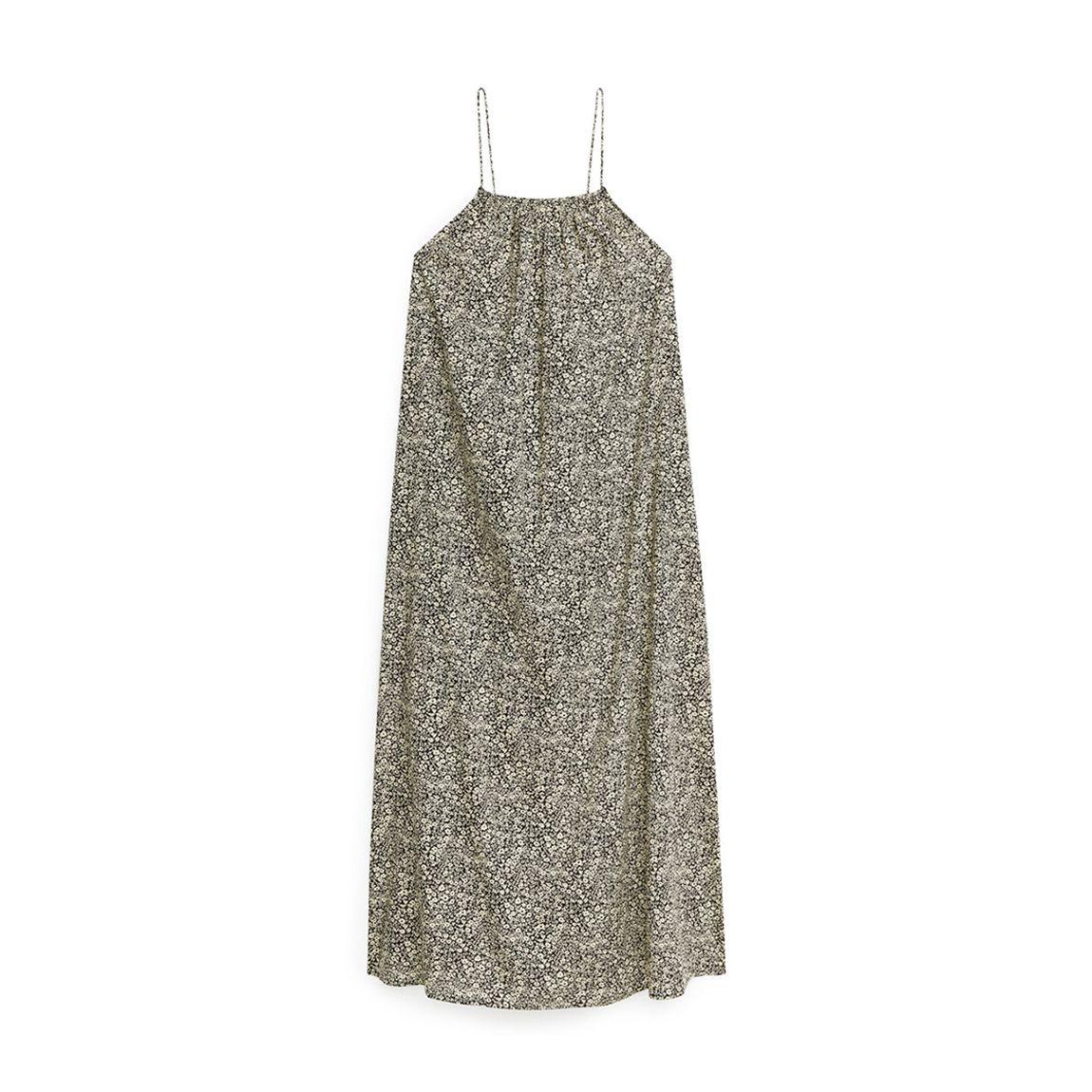 Multi Floral Halterneck Midi Dress main product photo