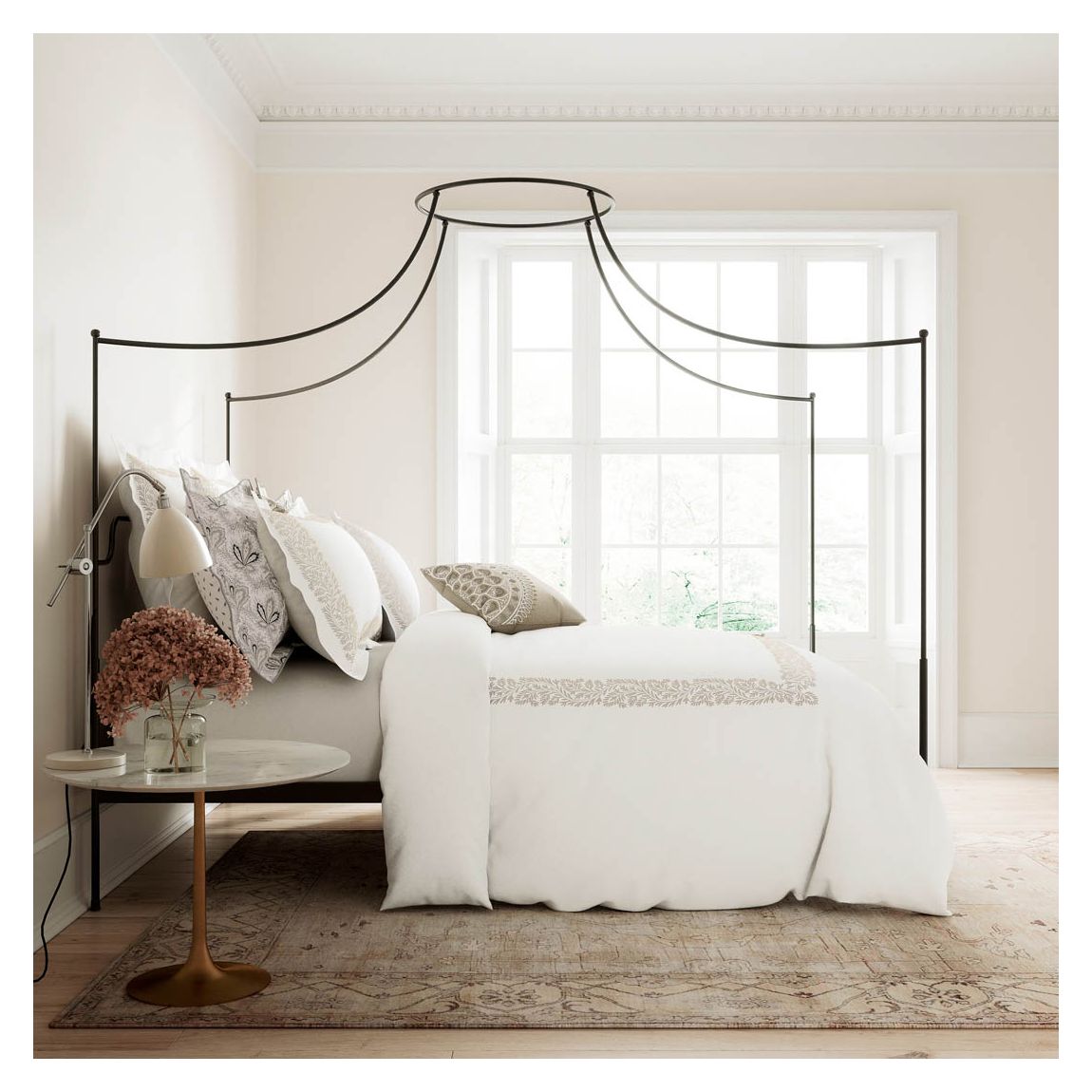 Riya Double Duvet Cover, Linen main product photo