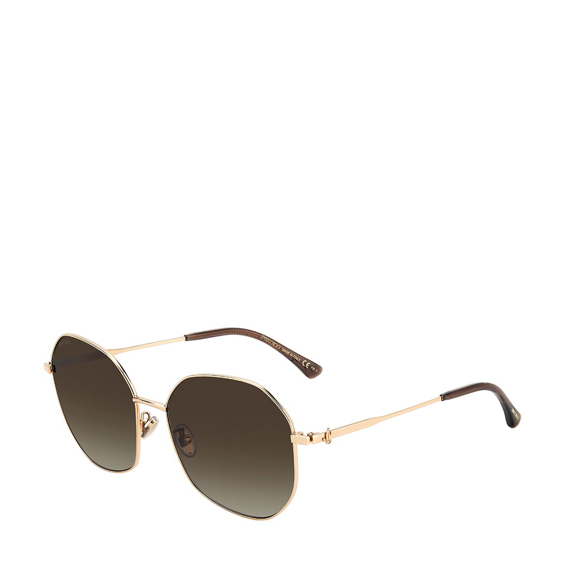 Rose Gold Geometrical Sunglasses main product photo