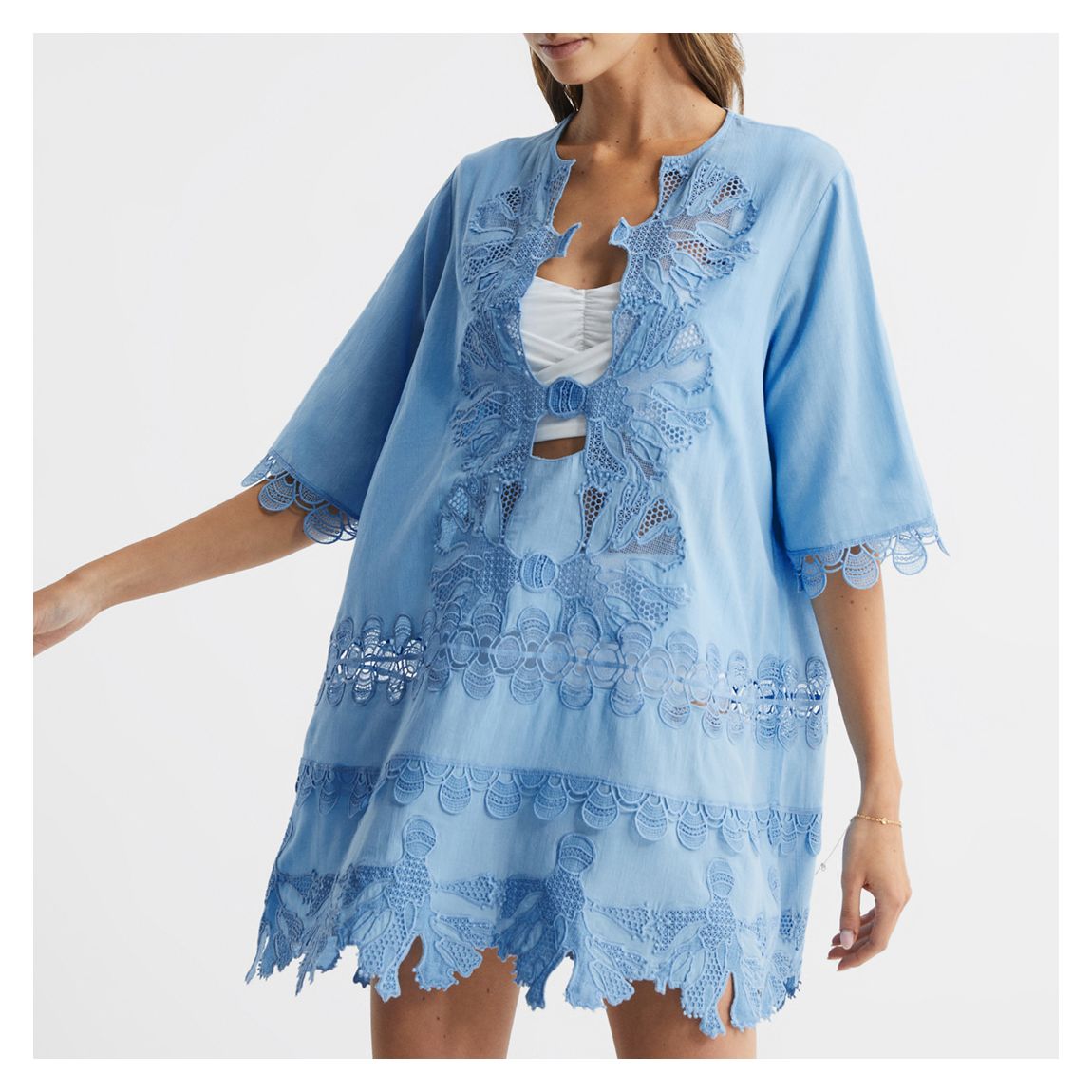Blue Etta Beach Cover Up main product photo