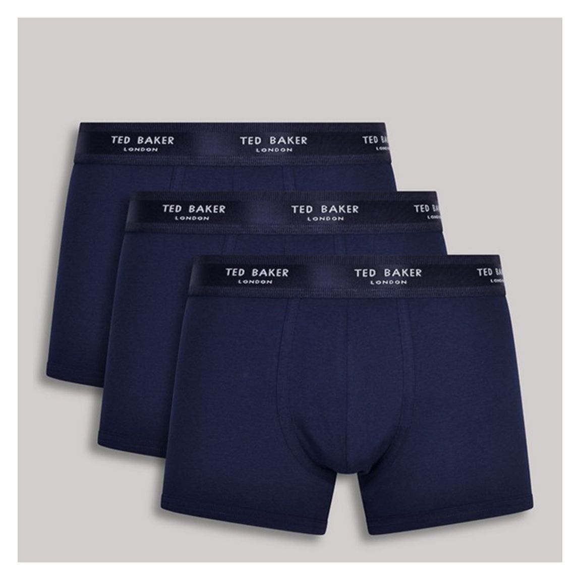 Blue Ted Baker 3-Pack Cotton Trunk main product photo