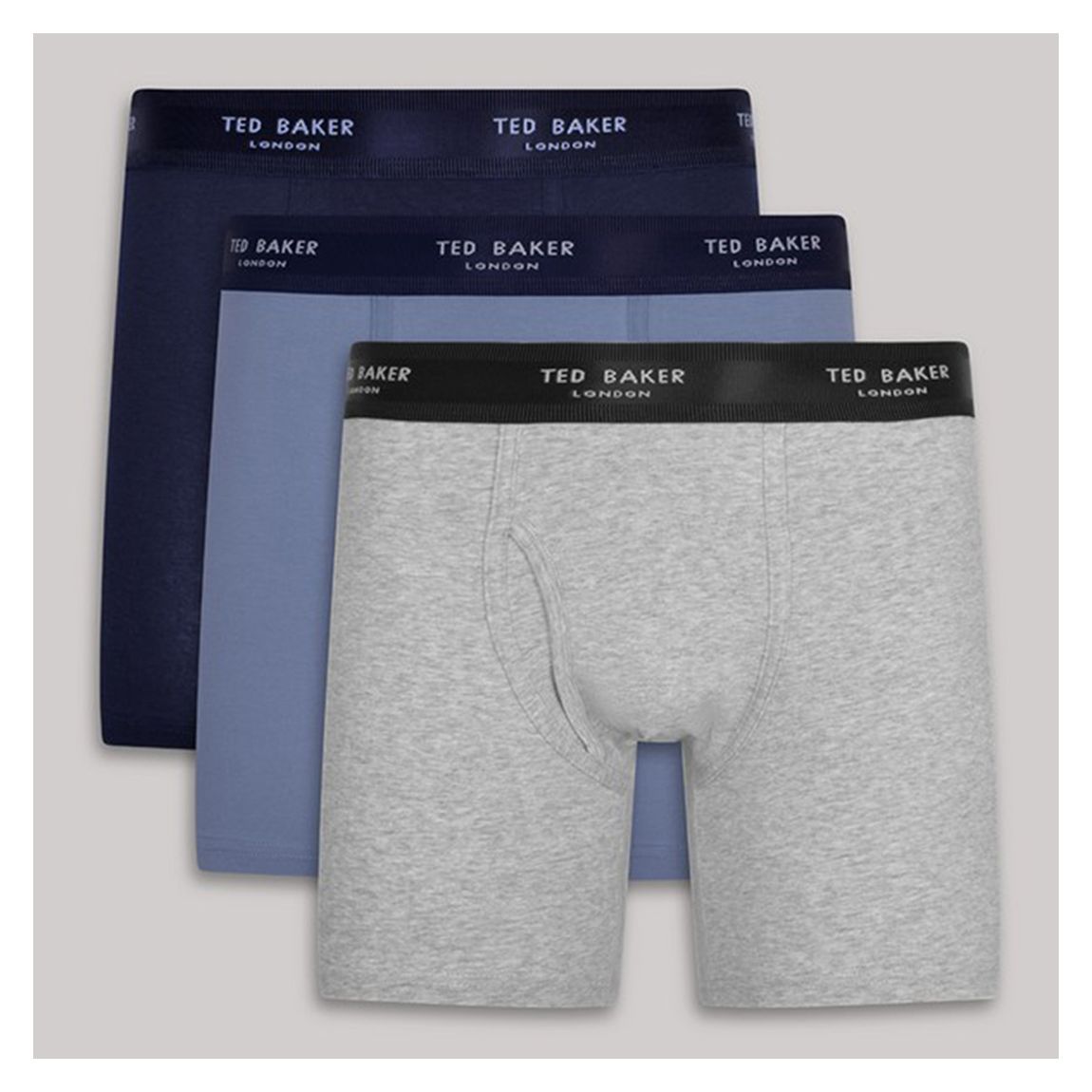 Multi Ted Baker 3-Pack Cotton Boxer Brief main product photo