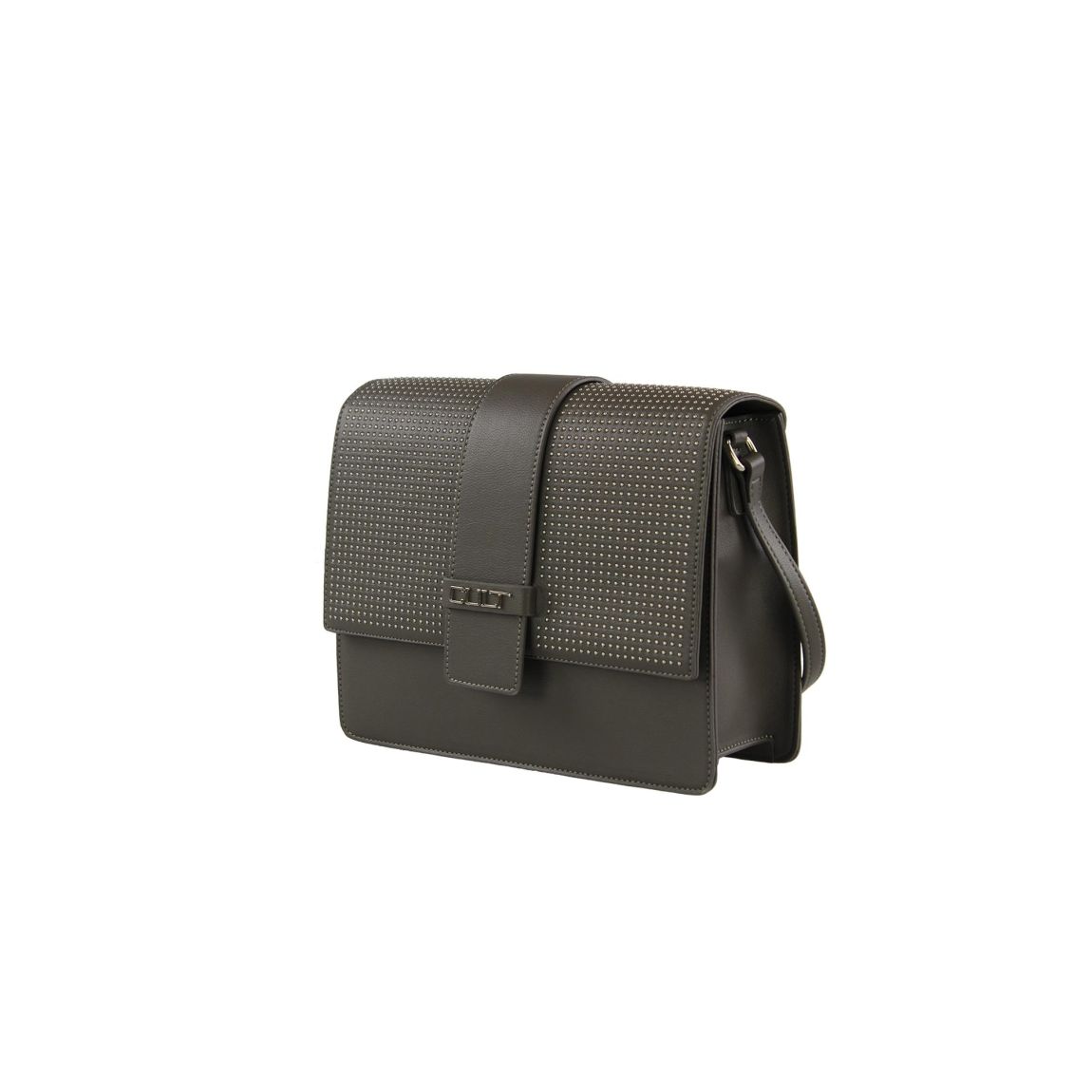 Studded Leather Crossbody Bag Wo - Black main product photo