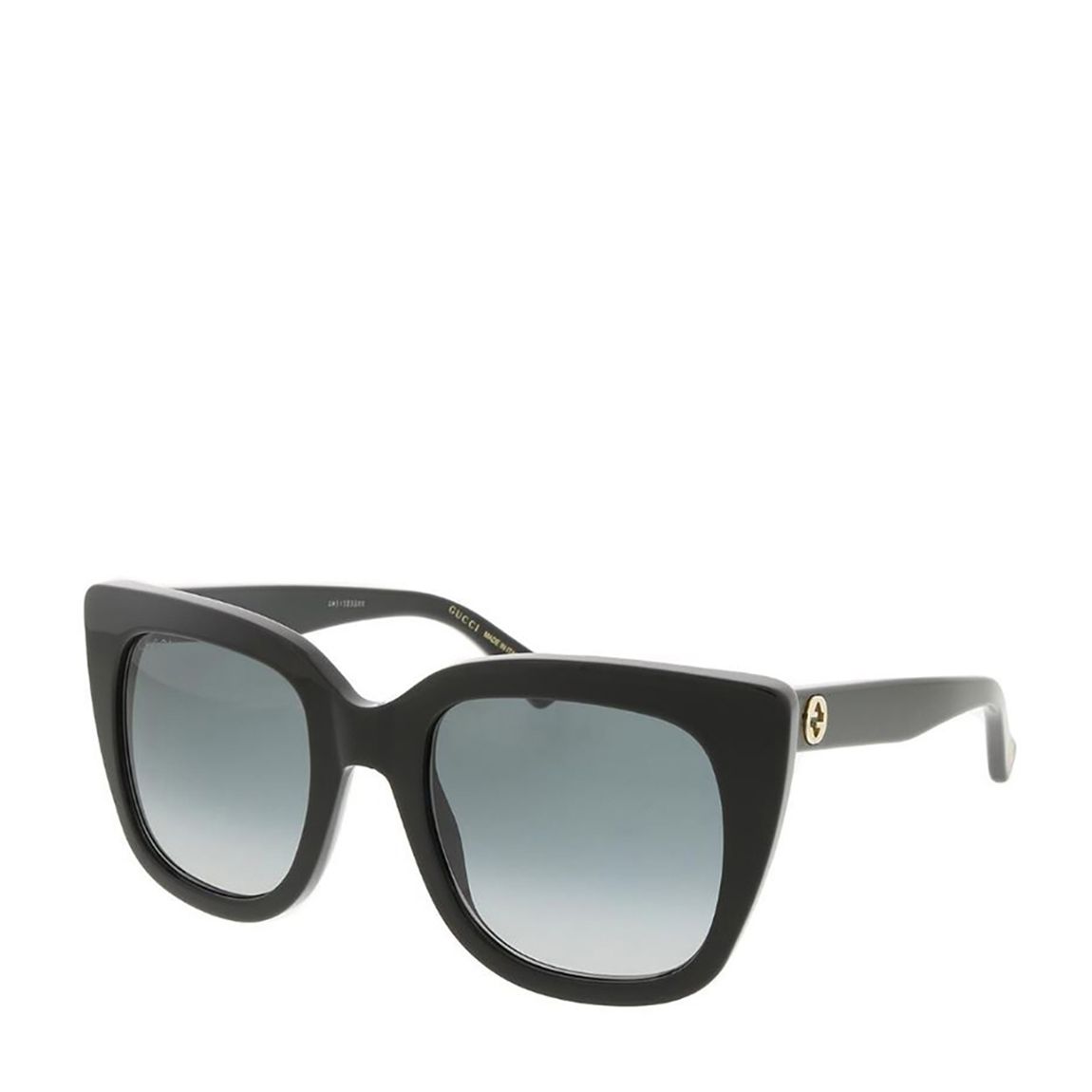 Women's Black Gucci Sunglasses 51mm main product photo