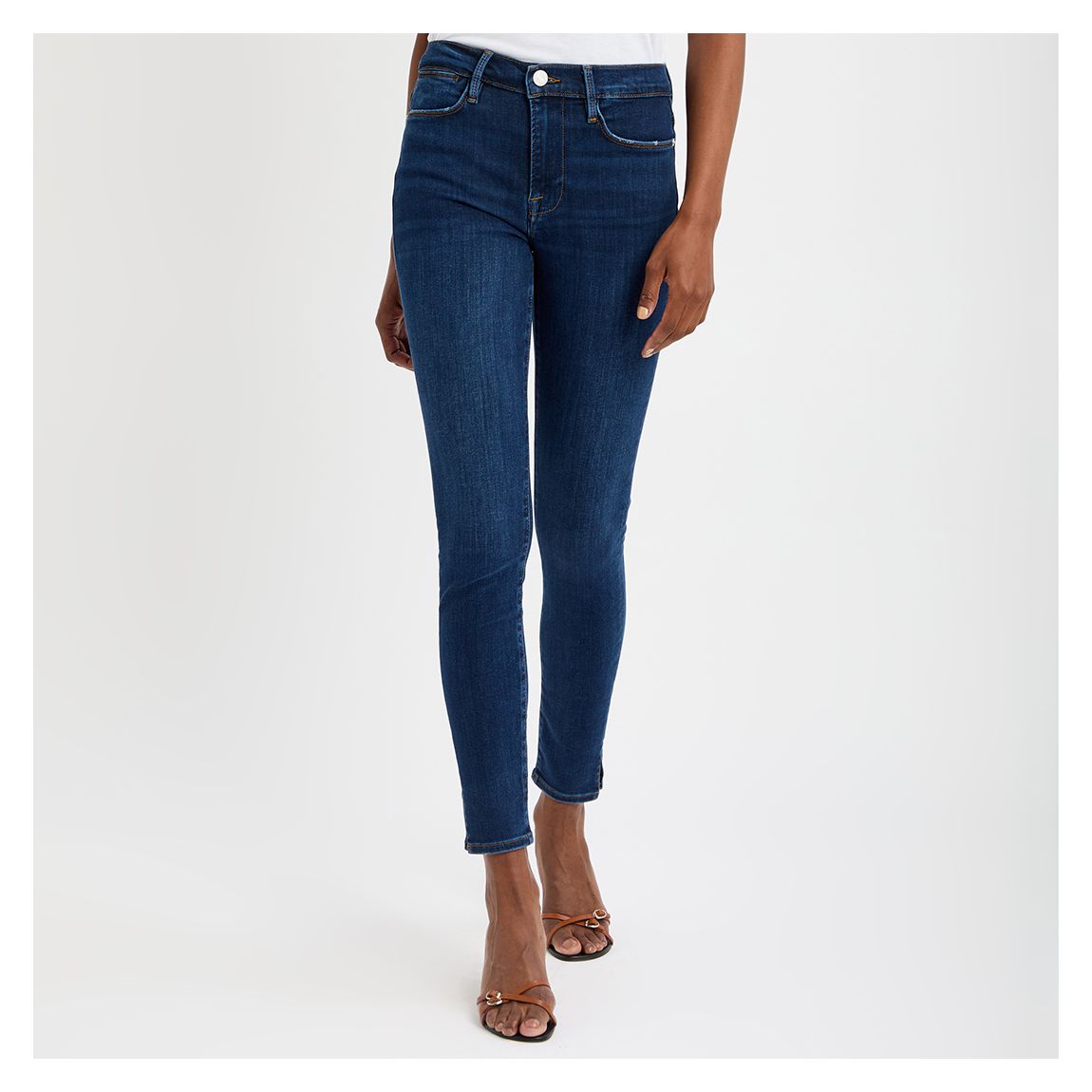 Indigo Le High Outseam Skinny Jean main product photo