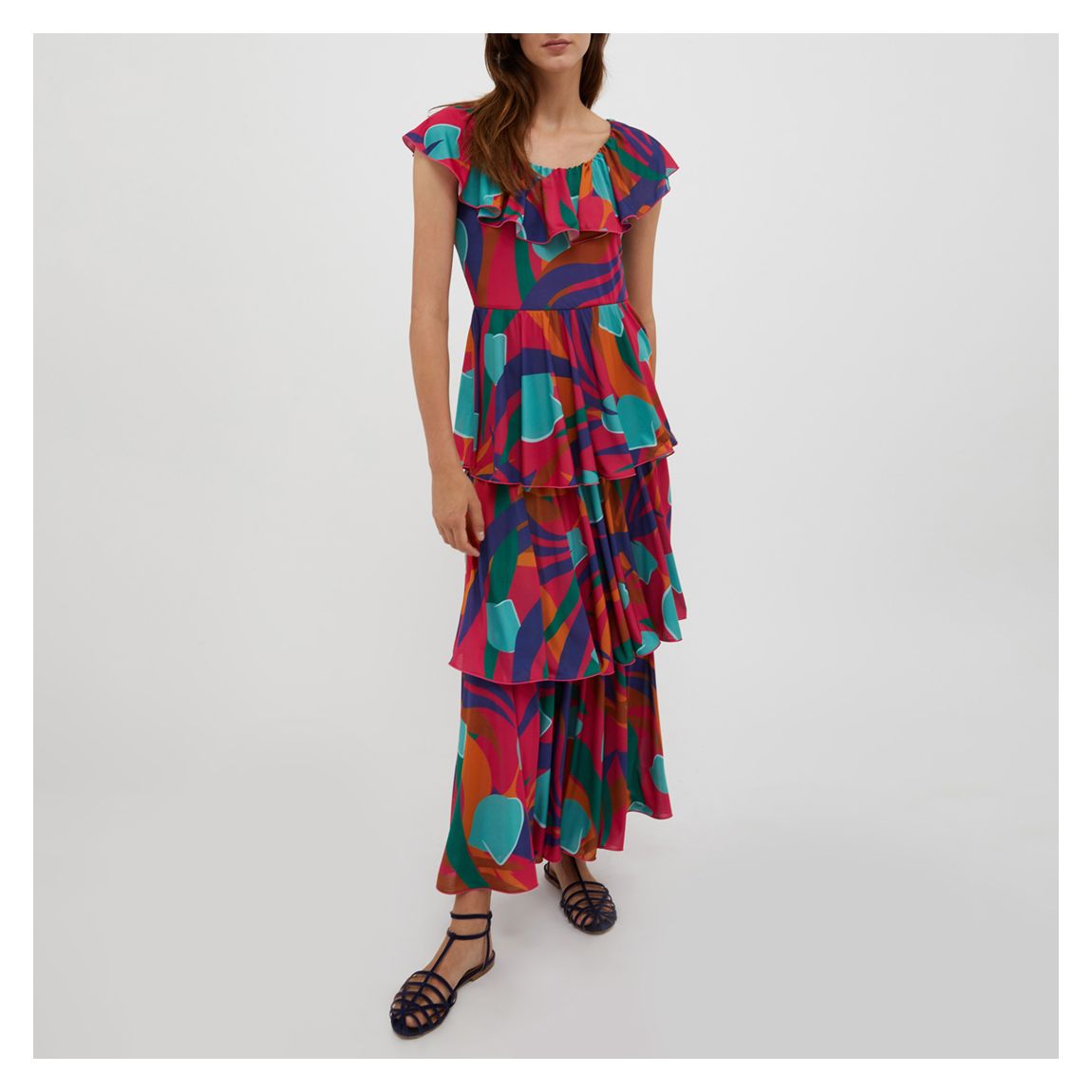 Multi Terapia Pattern Dress main product photo