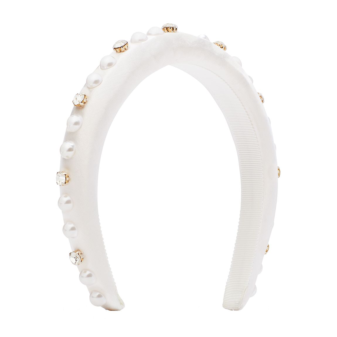 Cream Bridal Embellished Headband main product photo