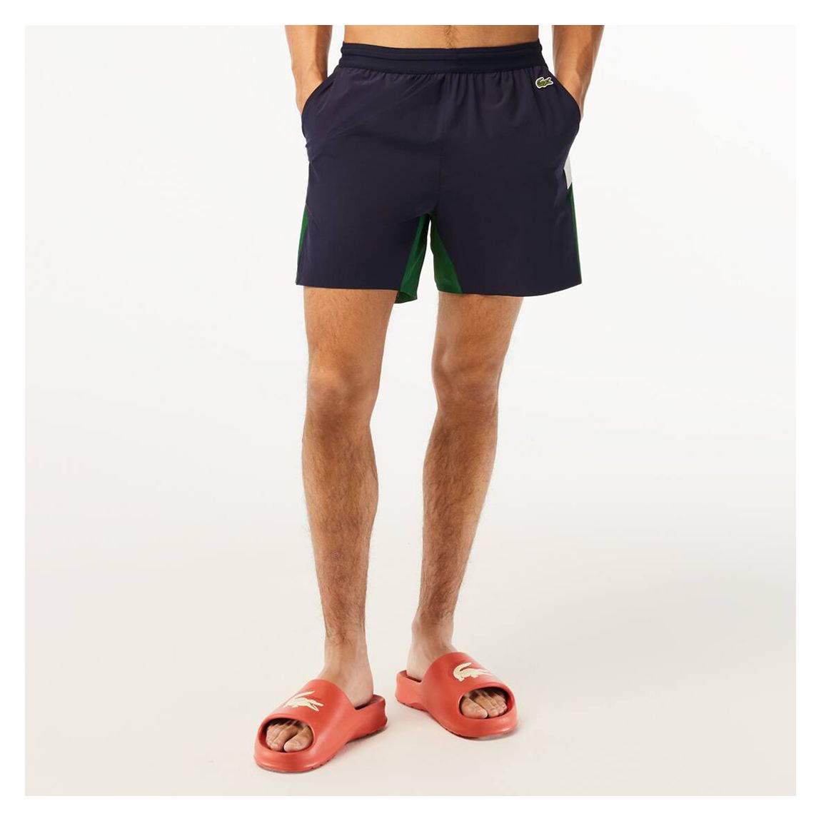 Navy Elasticated Swimming Shorts main product photo