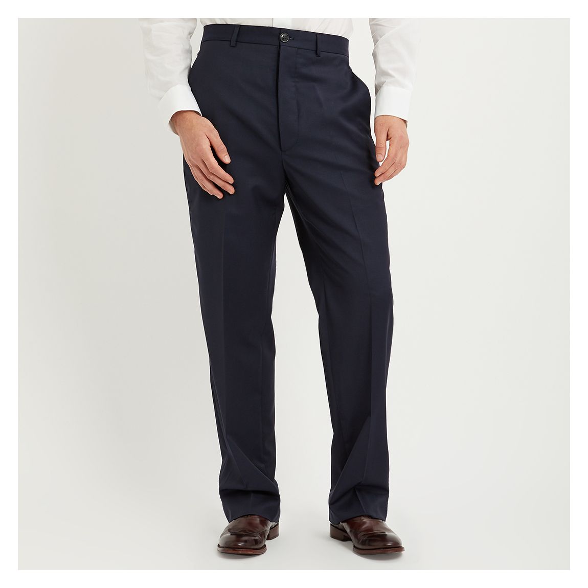 Navy Tailored Trousers main product photo