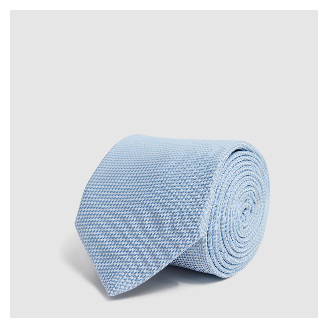 Blue Ceremony Textured Silk Tie main product photo