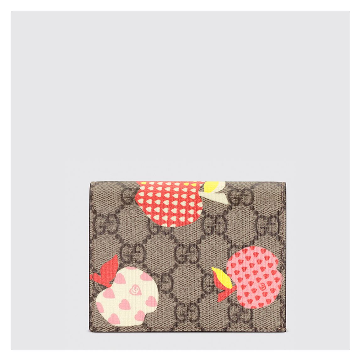Gucci Les Pommes GG Supreme Card Holder main product photo