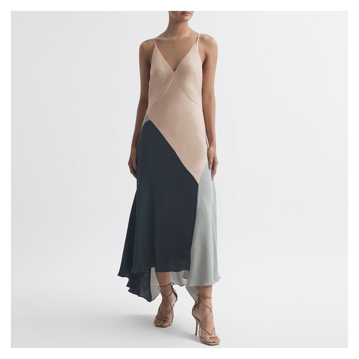 Nude Hudson Strappy Midi Dress main product photo