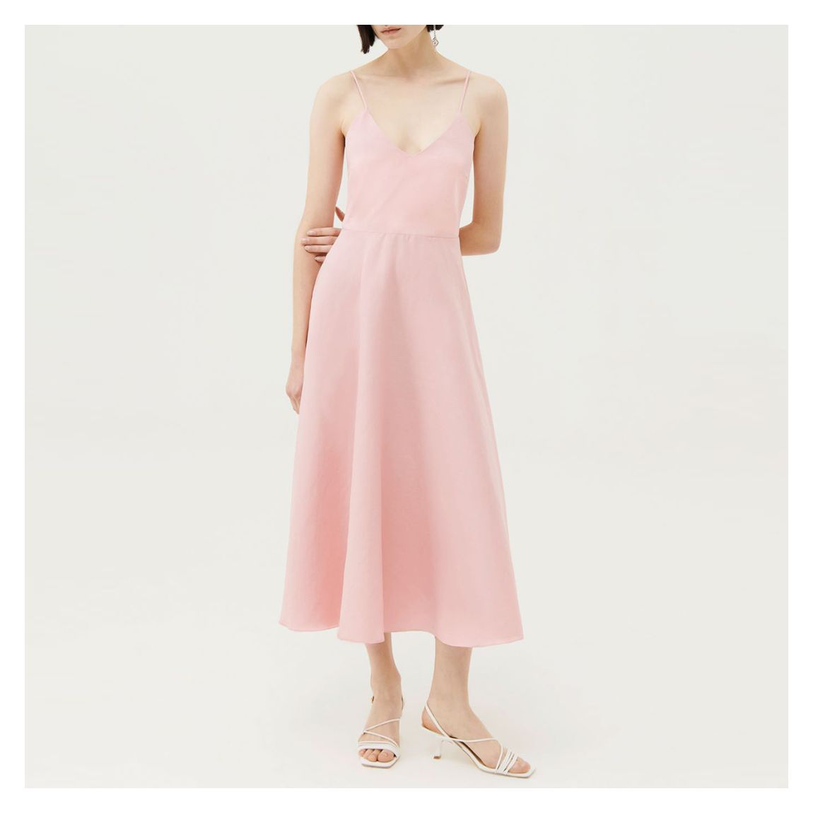 Pink Brianza Midi Dress main product photo