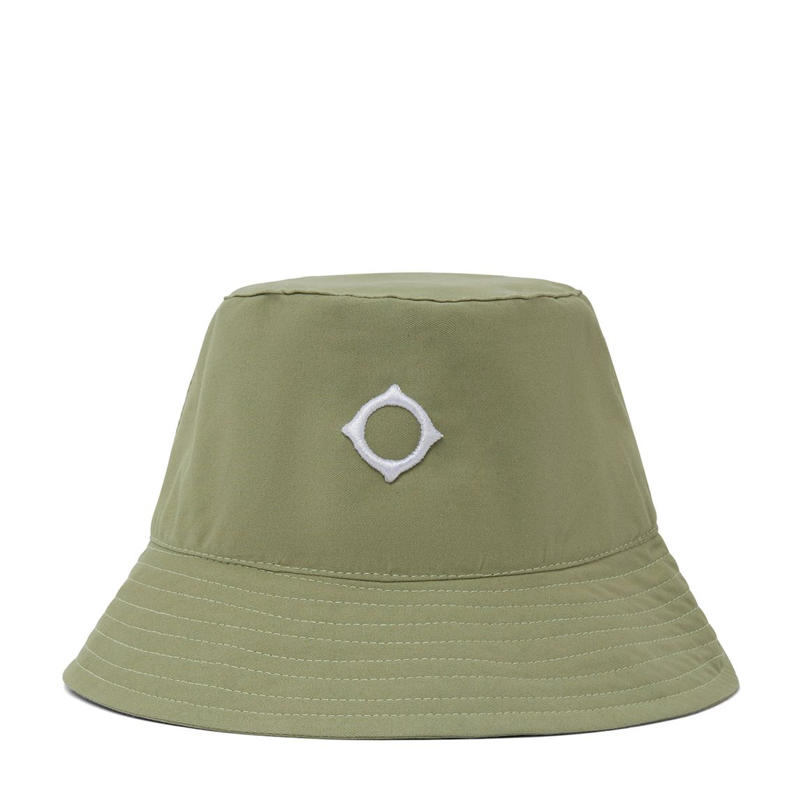 Khaki Embroidered Cotton Bucket Hat main product photo