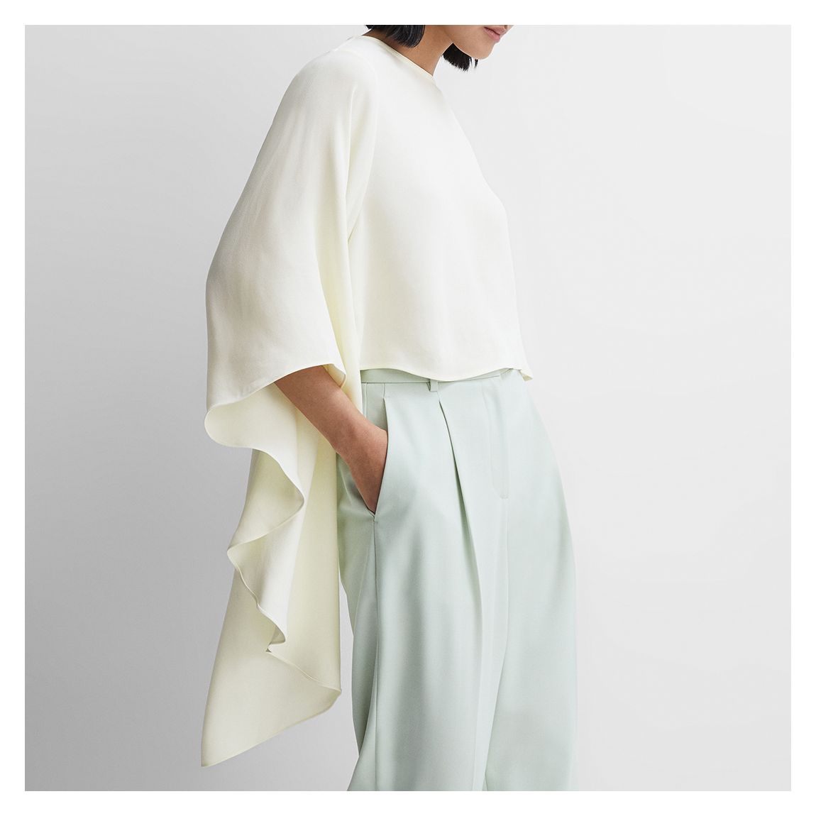 Ivory Liana Cape Top main product photo