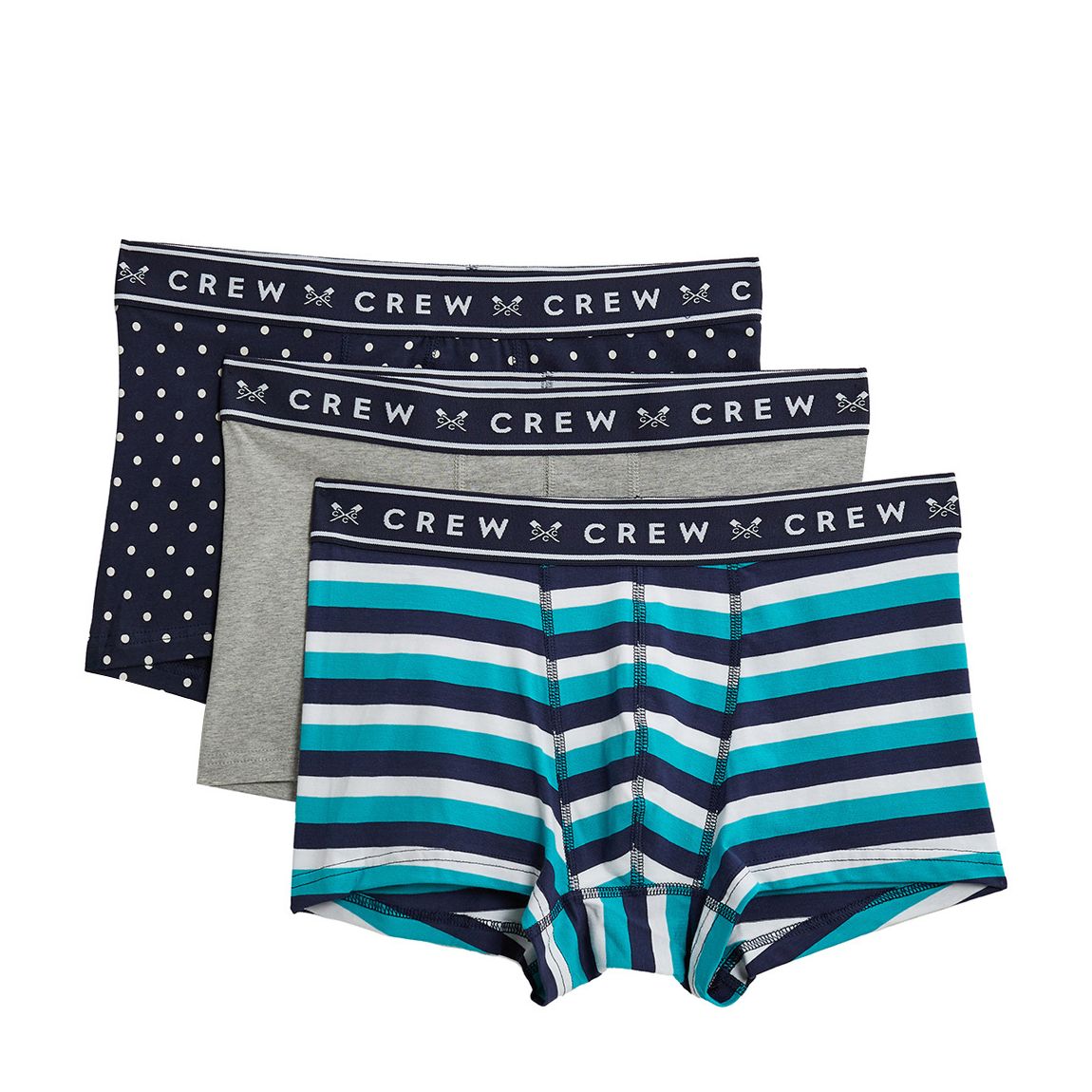 Multi 3 Pack Cotton Boxers main product photo