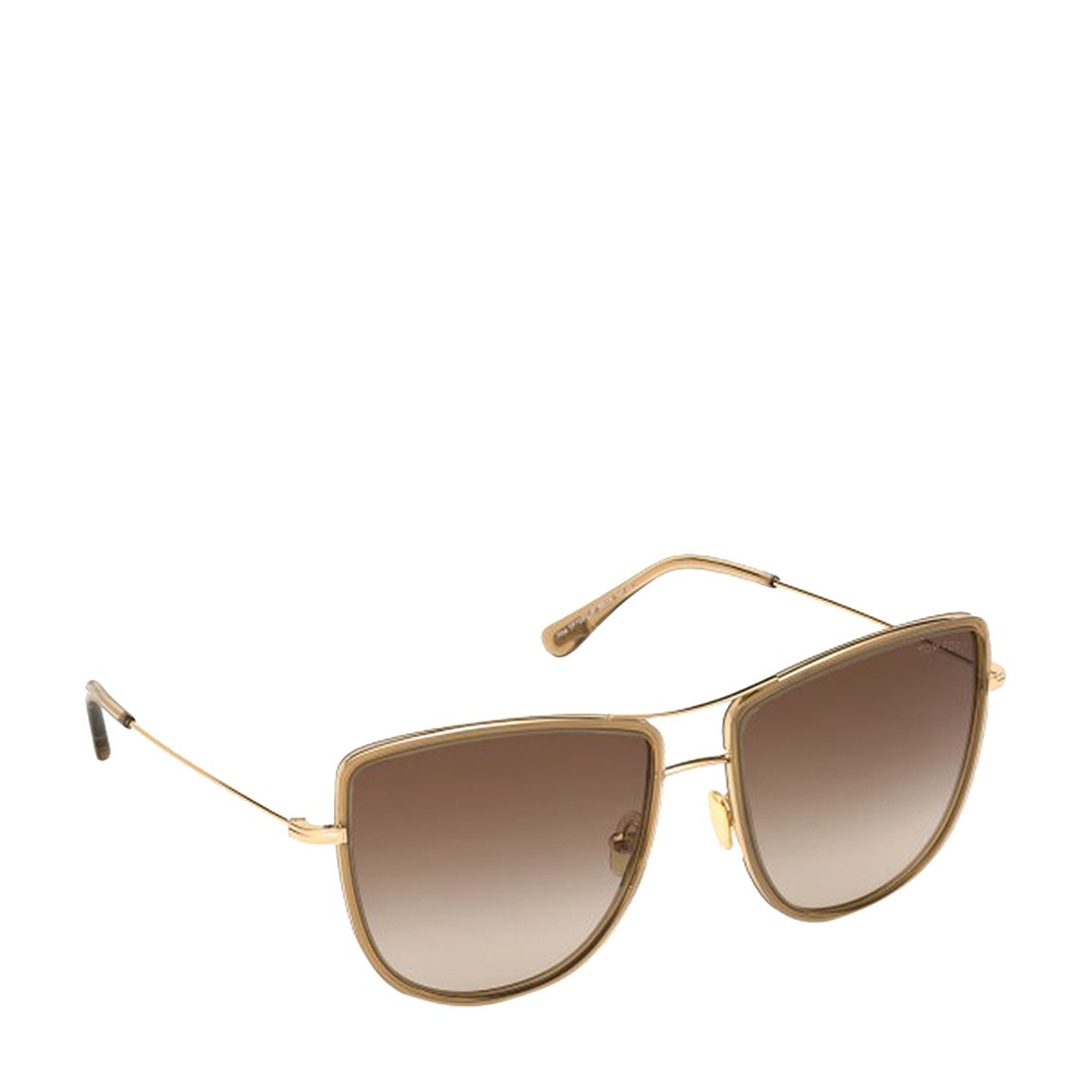 Women's Gold Tom Ford Sunglasses 53mm main product photo