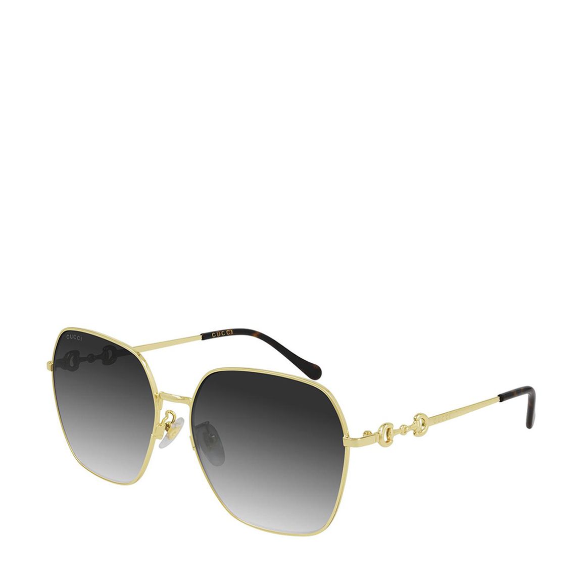 Women's Grey Gucci Sunglasses 60mm main product photo