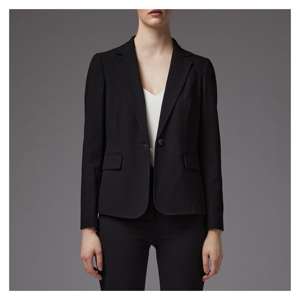 Black Wiley Blazer main product photo
