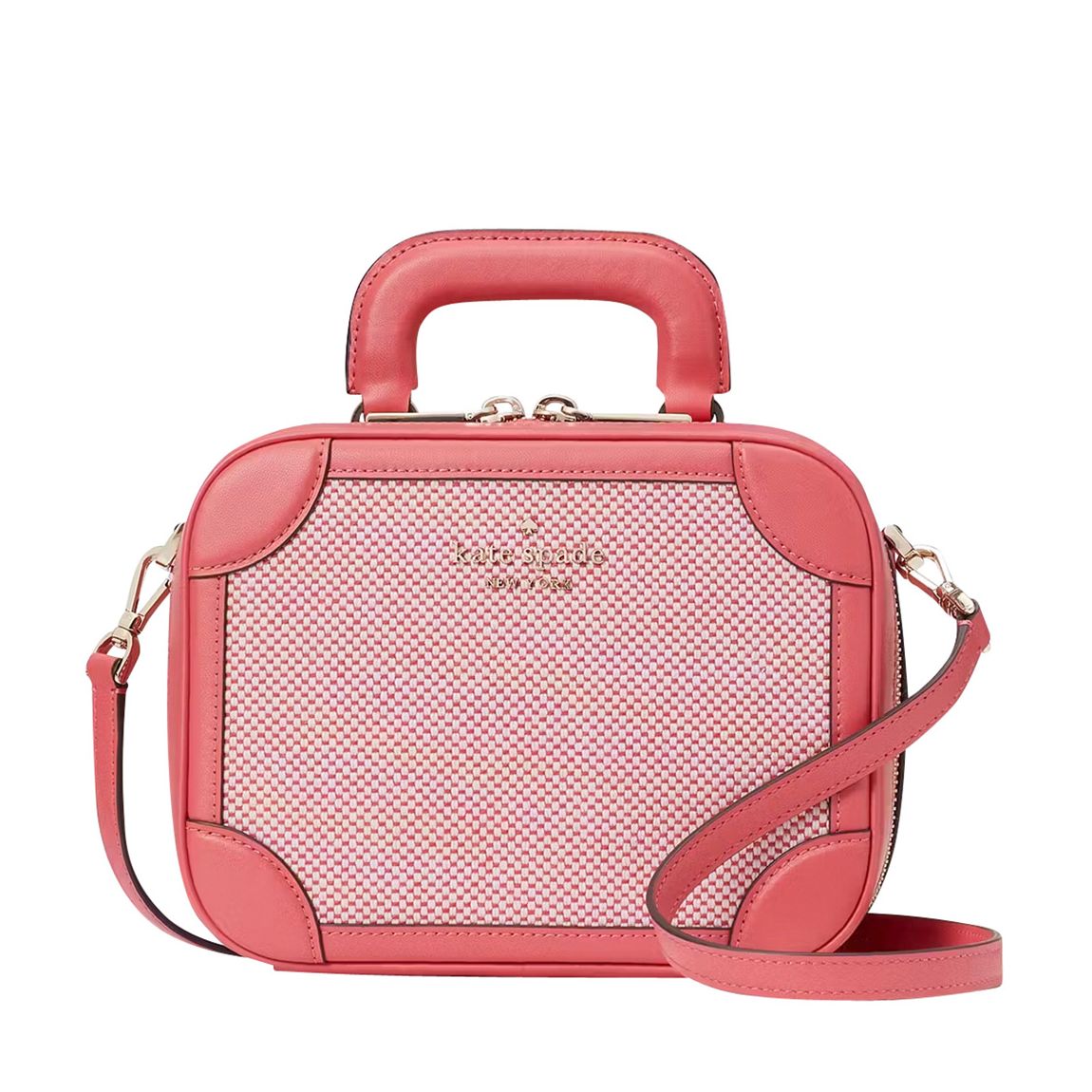 Pink Traveler Canvas Trunk Crossbody main product photo