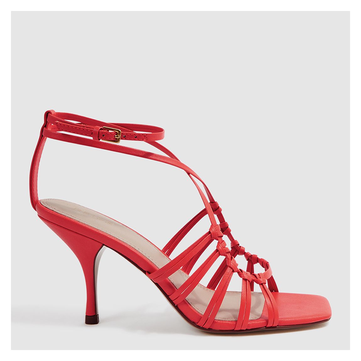 Coral Eva Strappy Heels main product photo
