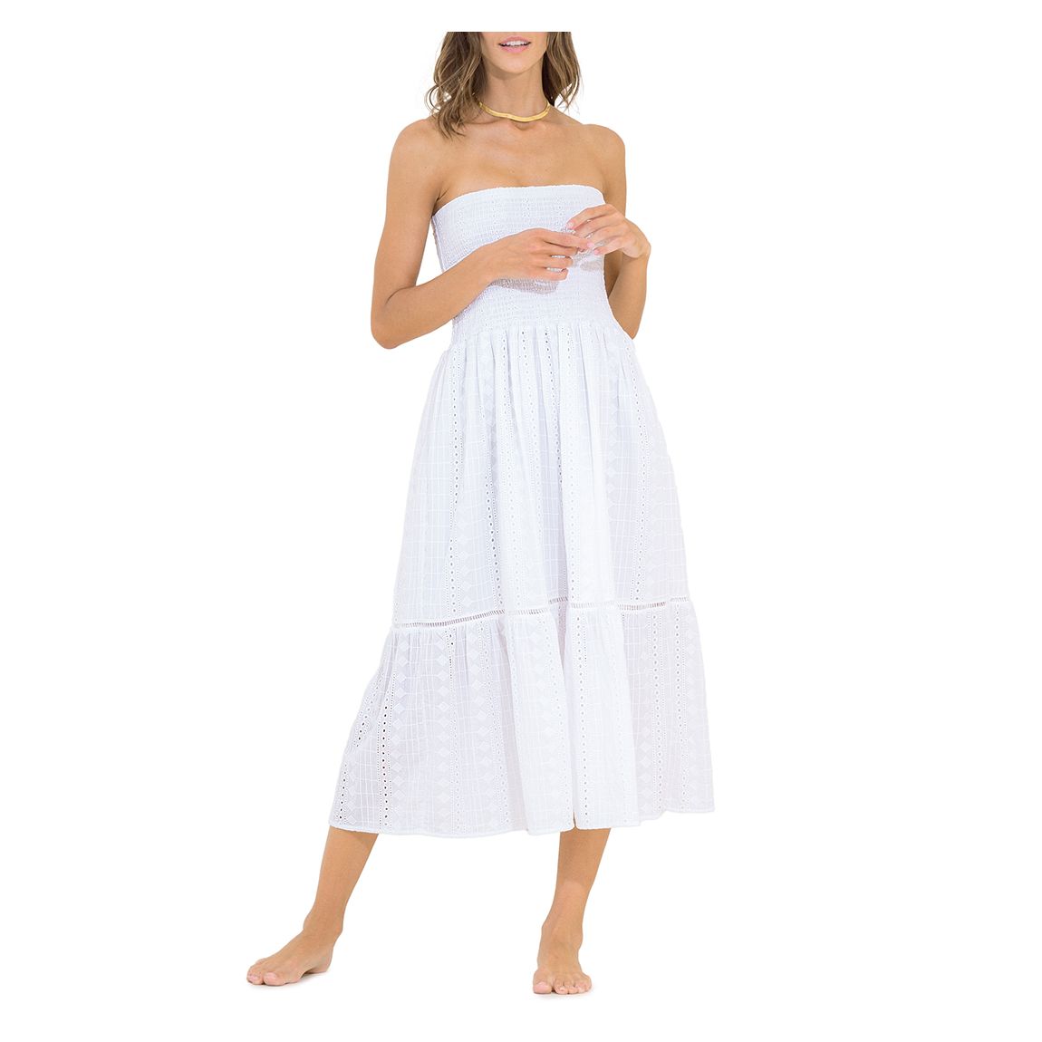 White Quartz Delilah Cover Up Dress/Skirt main product photo