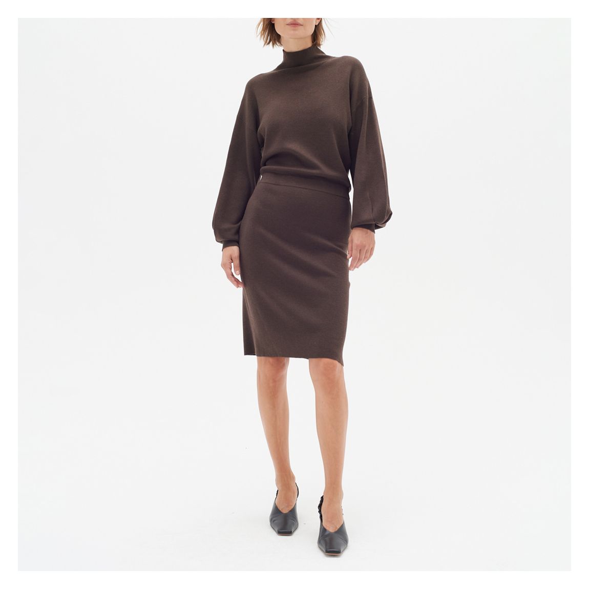 Brown Wanetta Ilze Dress main product photo