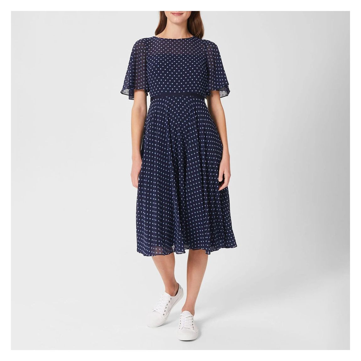 Navy Petite Eleanor Dress main product photo