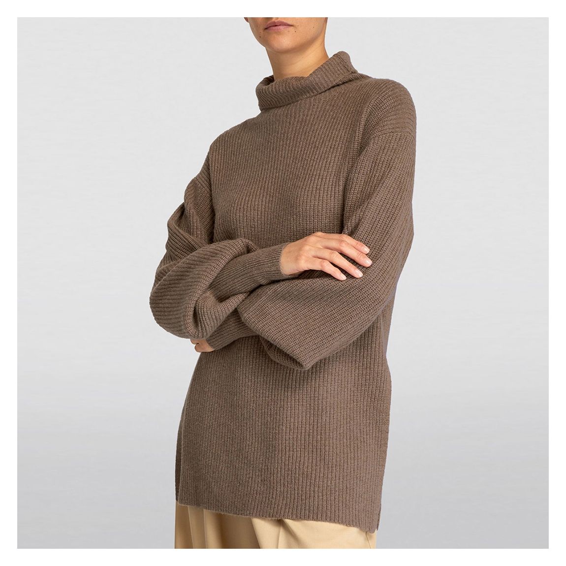 Brown Camila Cashmere Jumper main product photo