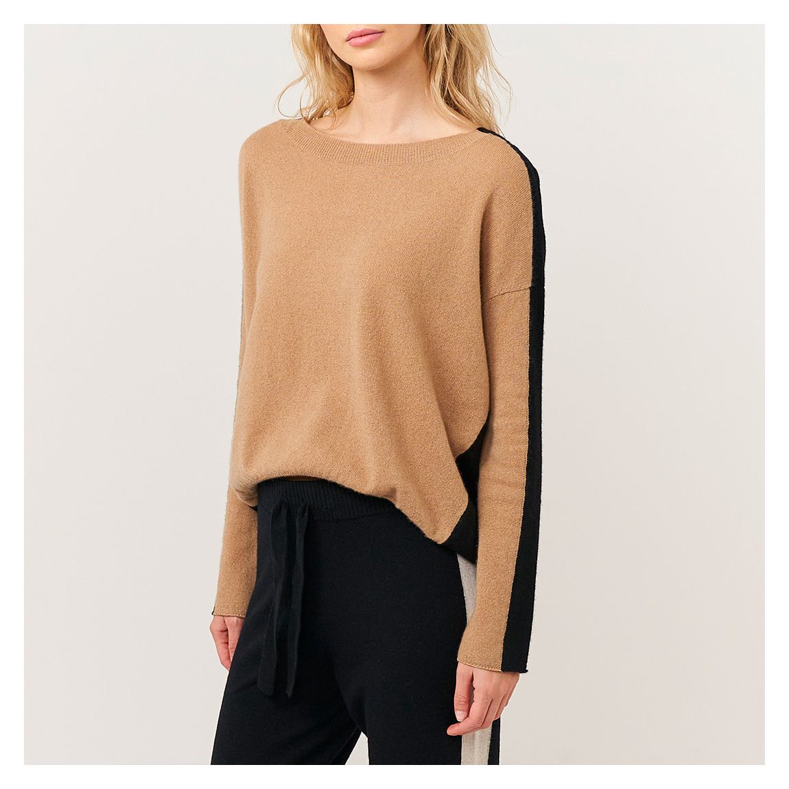 Camel Courtney Cashmere Jumper main product photo