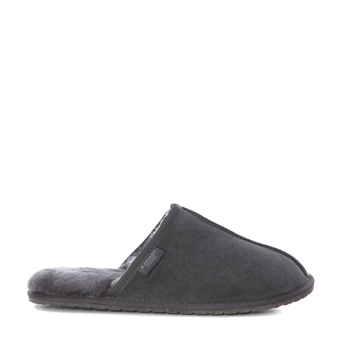 Men's Grey Sheepskin Mule Slipper main product photo