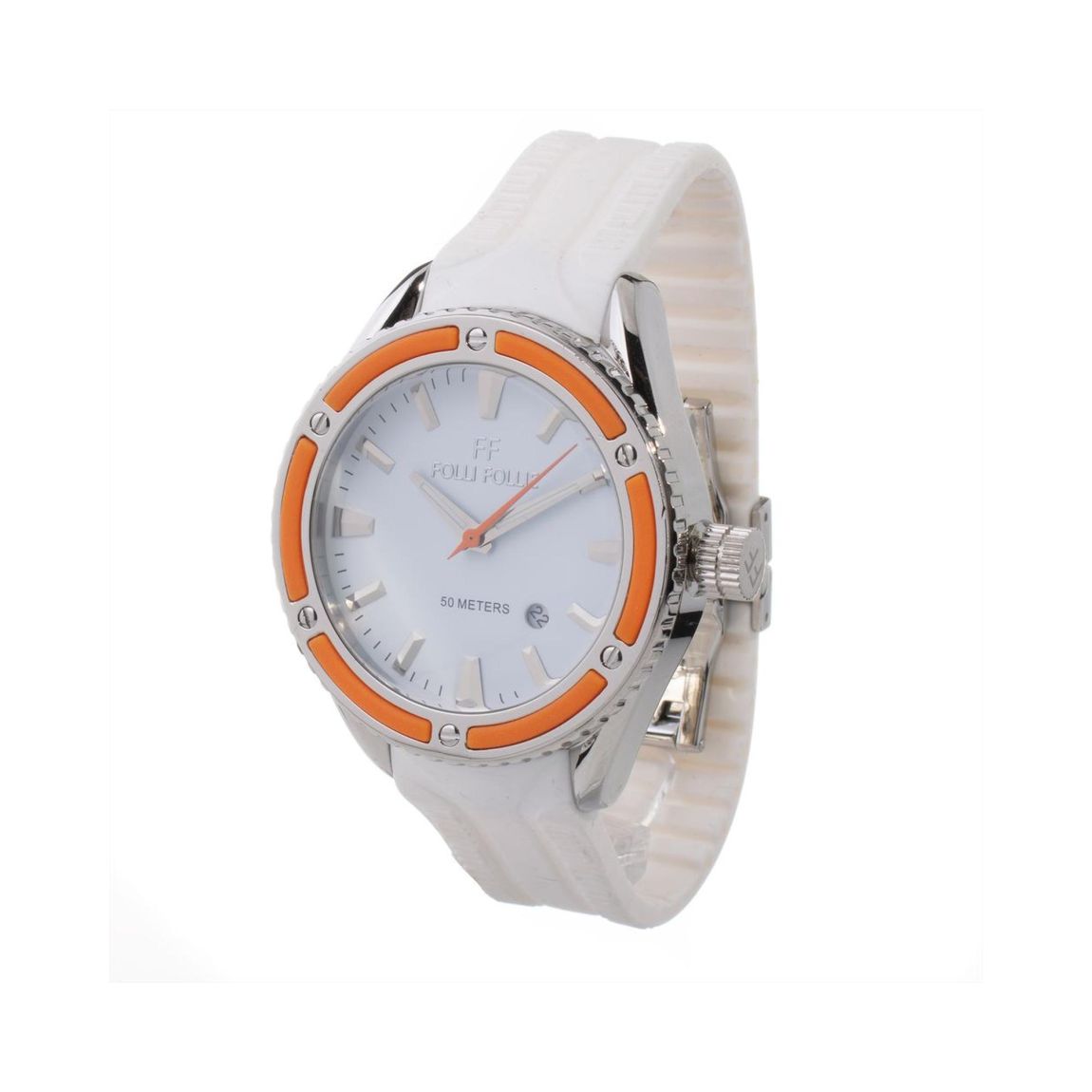 Silicone Strap Watch Wo - White Watches main product photo