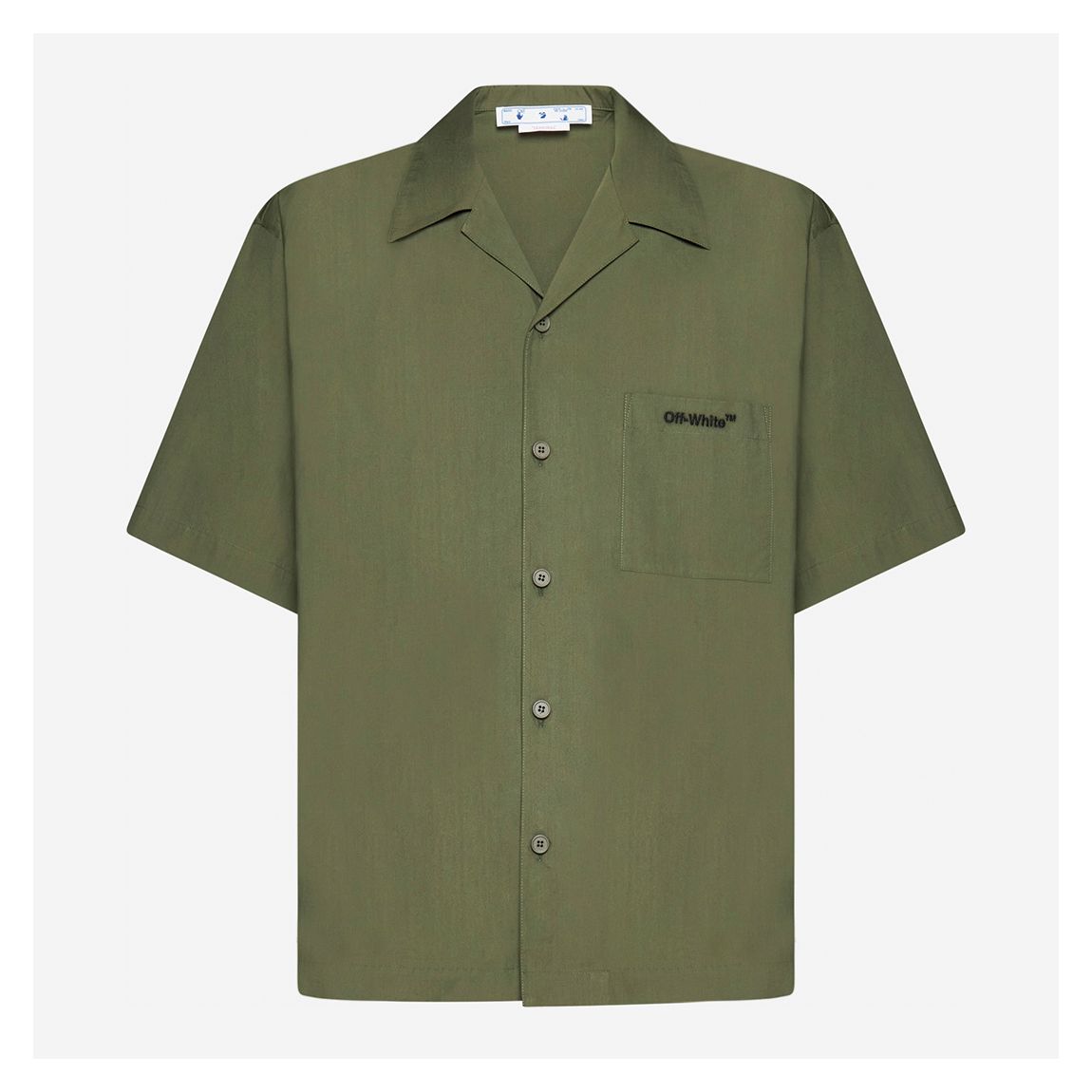 Khaki Arrow Outline Cotton Shirt main product photo