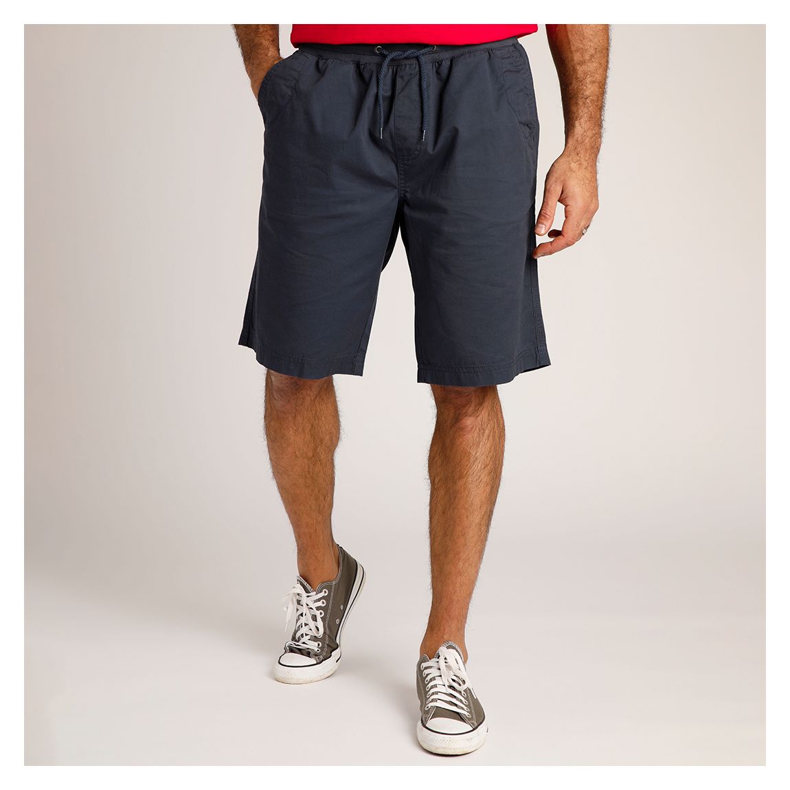 Navy Murrisk Cotton Shorts main product photo