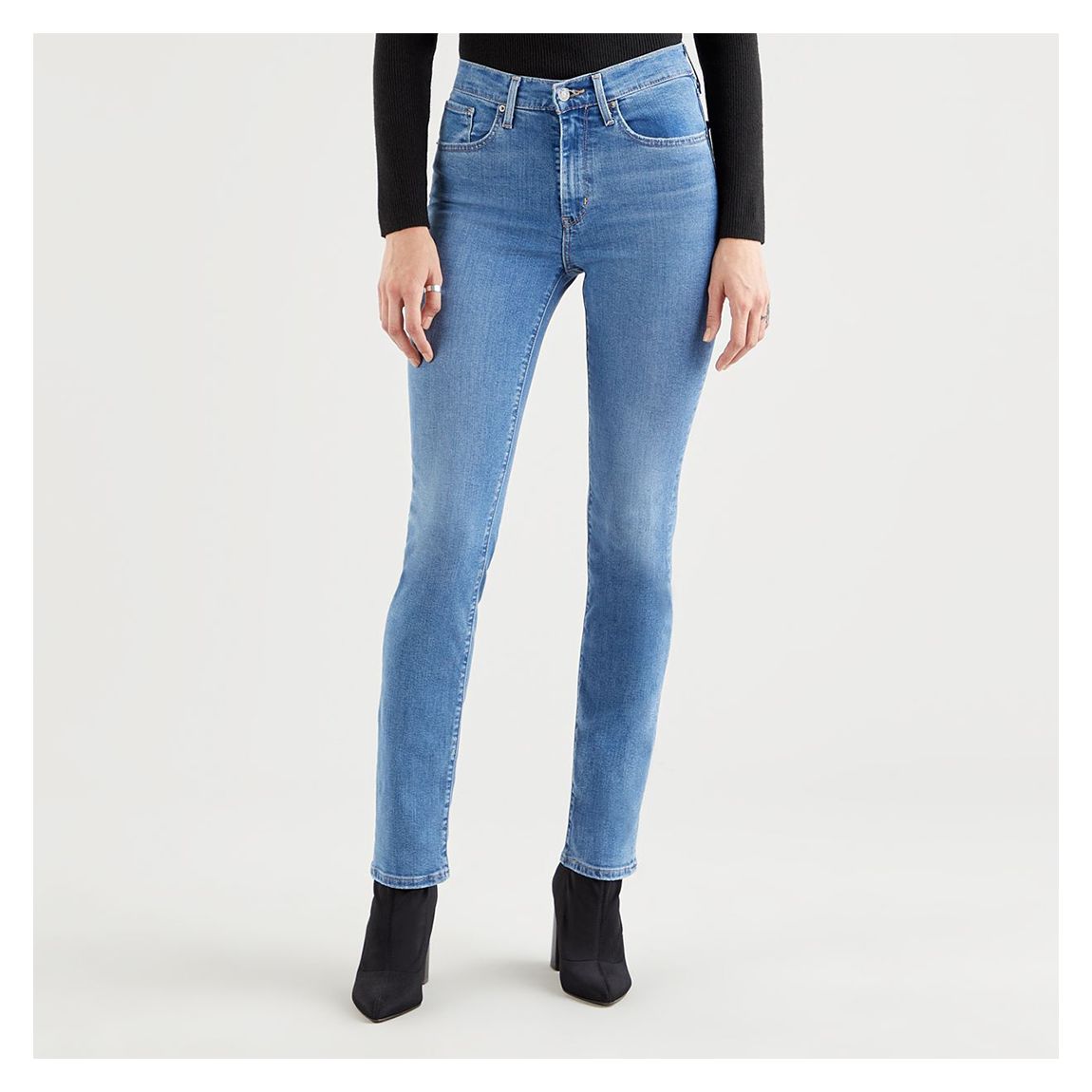 Blue 724™ High Rise Straight Stretch Jeans main product photo
