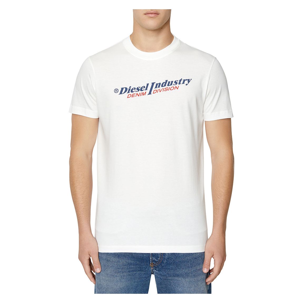 White T-Diegor Graphic Cotton T-Shirt main product photo