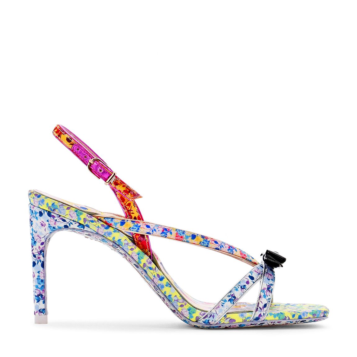 Multi Floral Laurellie Mid Sandal main product photo